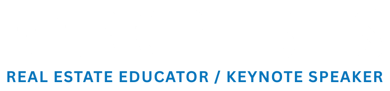 Mark Peebles Logo White